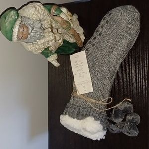 🟡3 for $15.00 QUAGGA GreenLabel Slipper Socks NWT Youth Size 5-11